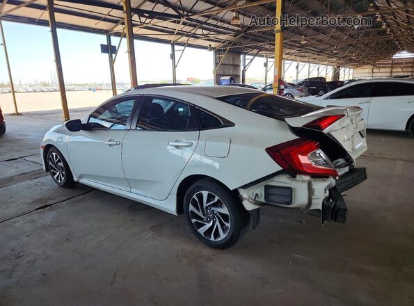 2HGFC2F79GH520223 2016 HONDA CIVIC White Rear left
