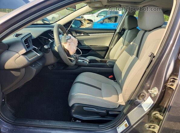 2HGFC2F79HH530994 2017 HONDA CIVIC Gray Вид салону спереду