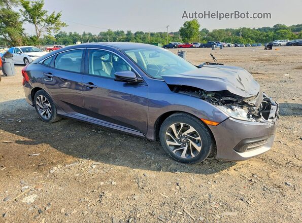 2HGFC2F79HH530994 2017 HONDA CIVIC Gray Передня права чверть