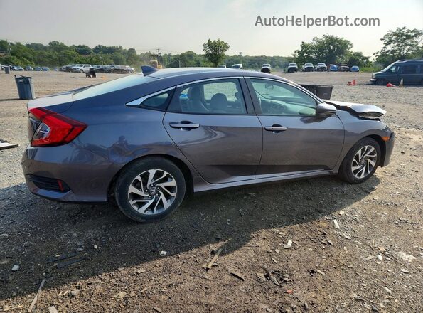 2HGFC2F79HH530994 2017 HONDA CIVIC Gray Задня права чверть