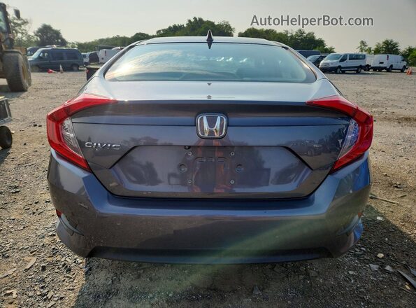 2HGFC2F79HH530994 2017 HONDA CIVIC Gray Вид ззаду