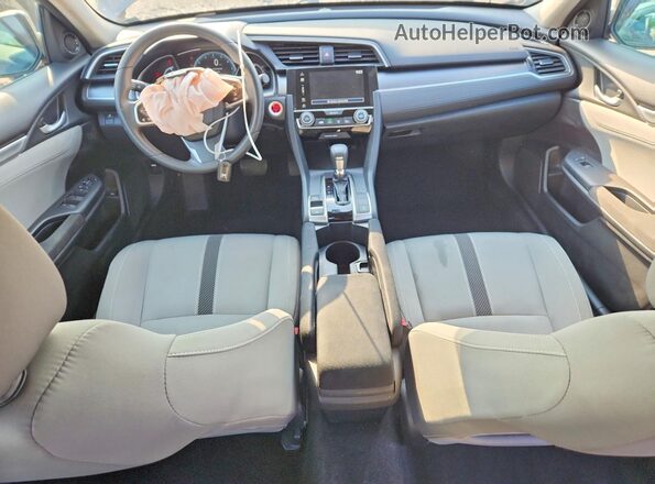 2HGFC2F79HH530994 2017 HONDA CIVIC Gray Вид панелі приладів