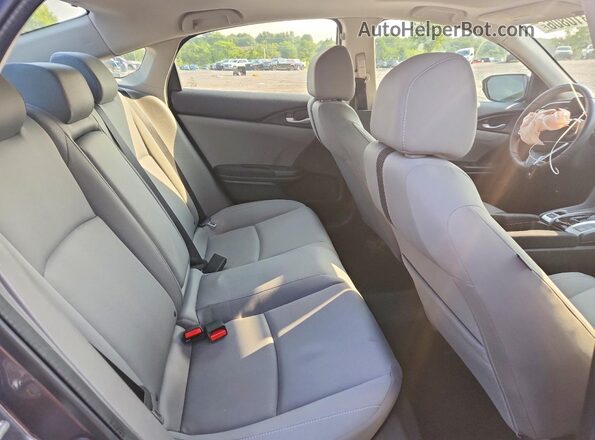 2HGFC2F79HH530994 2017 HONDA CIVIC Gray Вид задніх сидінь
