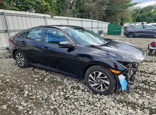 2HGFC2F79HH563431 2017 HONDA CIVIC Black Przód prawy