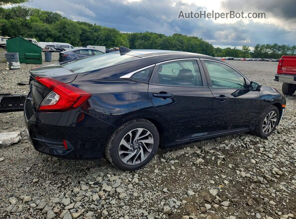 2HGFC2F79HH563431 2017 HONDA CIVIC Black Tył prawy