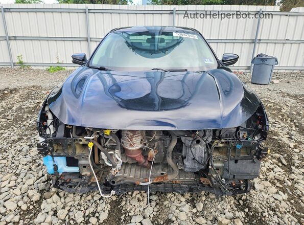 2HGFC2F79HH563431 2017 HONDA CIVIC Black Widok z przodu