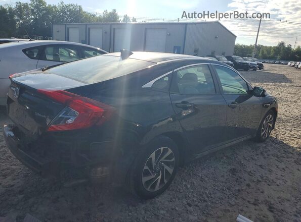 2HGFC2F79JH511111 2018 HONDA CIVIC Black Задня права чверть