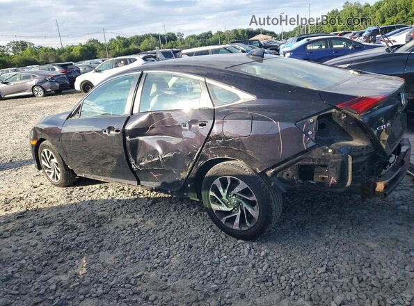 2HGFC2F79JH511111 2018 HONDA CIVIC Black Задня ліва чверть