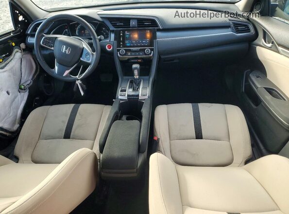 2HGFC2F79JH511111 2018 HONDA CIVIC Black Вид панелі приладів