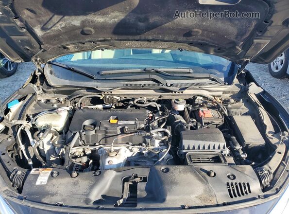 2HGFC2F79JH511111 2018 HONDA CIVIC Black Вид задньої частини салону