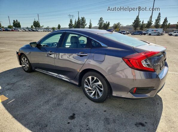 2HGFC2F79JH540687 2018 HONDA CIVIC Gray Rear left