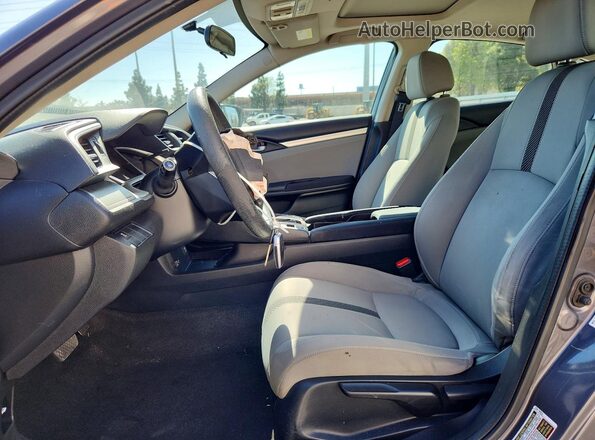 2HGFC2F79JH540687 2018 HONDA CIVIC Gray Front interior view