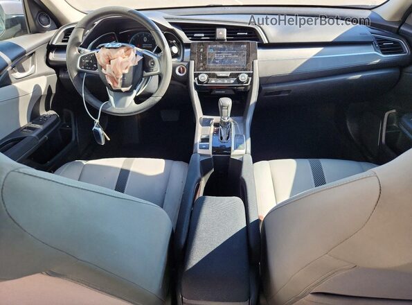 2HGFC2F79JH540687 2018 HONDA CIVIC Gray Dashboard view