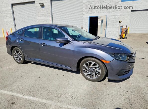 2HGFC2F79JH540687 2018 HONDA CIVIC Gray Front right