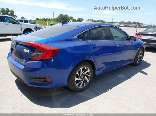 2HGFC2F79JH590750 2018 HONDA CIVIC Blue Rear right