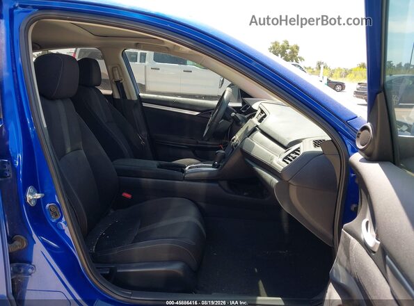 2HGFC2F79JH590750 2018 HONDA CIVIC Blue Front interior view