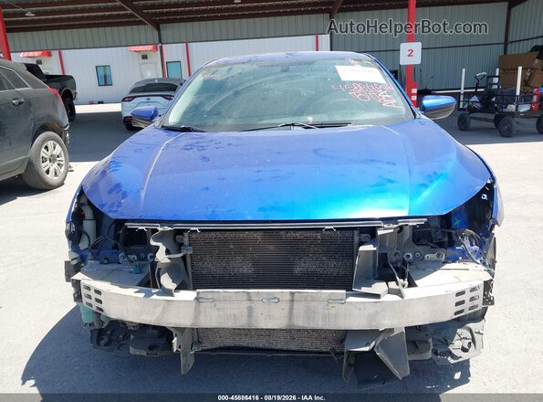 2HGFC2F79JH590750 2018 HONDA CIVIC Blue Rear interior view
