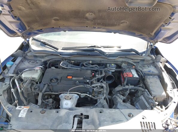 2HGFC2F79JH590750 2018 HONDA CIVIC Blue Rear view