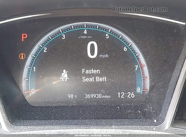 2HGFC2F79JH590750 2018 HONDA CIVIC Blue 