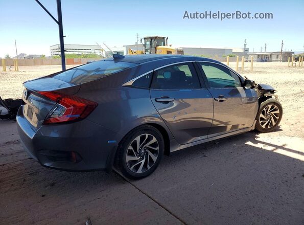 2HGFC2F79JH605361 2018 HONDA CIVIC Gray Tył prawy