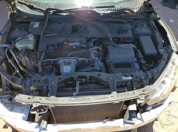 2HGFC2F79JH605361 2018 HONDA CIVIC Gray Widok wnętrza z tyłu