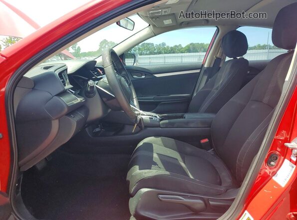 2HGFC2F79JH610074 2018 HONDA CIVIC Red Widok wnętrza z przodu
