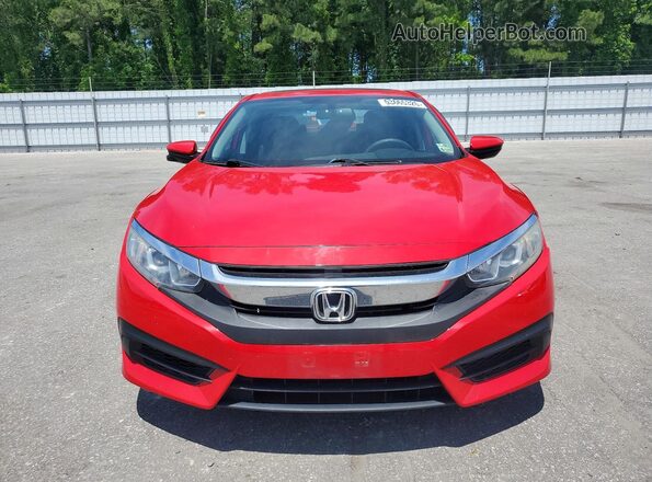 2HGFC2F79JH610074 2018 HONDA CIVIC Red Widok z przodu