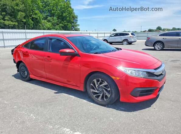 2HGFC2F79JH610074 2018 HONDA CIVIC Red Przód prawy