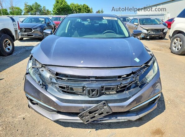 2HGFC2F79MH000485 2021 HONDA CIVIC Серый Вид спереди