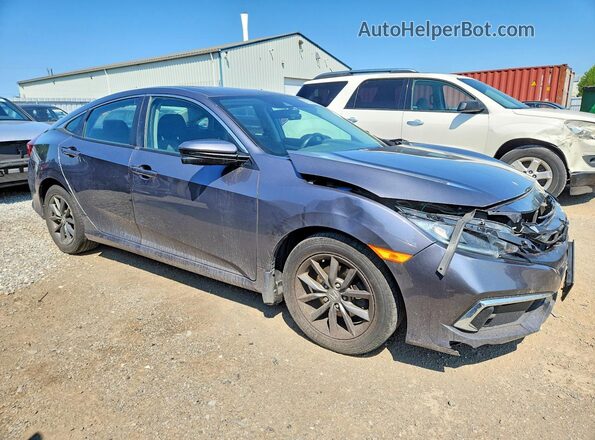 2HGFC2F79MH000485 2021 HONDA CIVIC Серый Передняя правая четверть