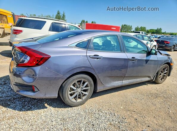 2HGFC2F79MH000485 2021 HONDA CIVIC Серый Задняя правая четверть