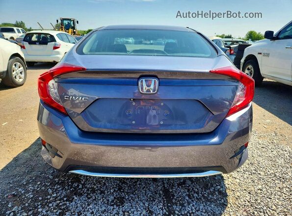 2HGFC2F79MH000485 2021 HONDA CIVIC Серый Вид сзади