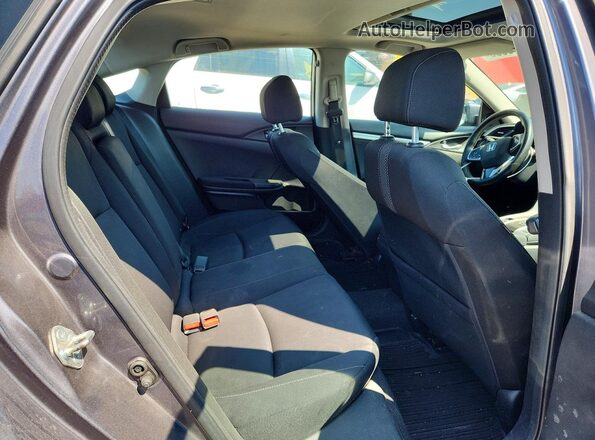 2HGFC2F79MH000485 2021 HONDA CIVIC Серый Вид задних сидений