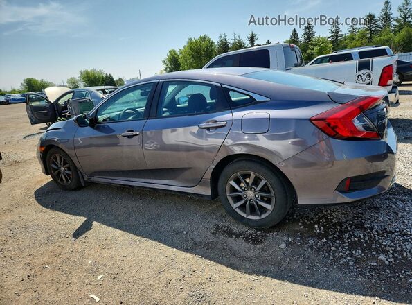 2HGFC2F79MH000485 2021 HONDA CIVIC Серый Задняя левая четверть