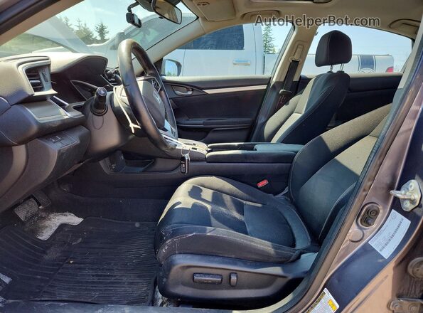 2HGFC2F79MH000485 2021 HONDA CIVIC Серый Вид салона спереди