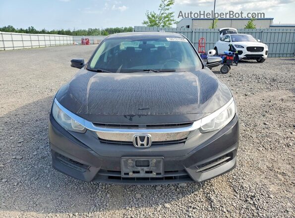 2HGFC2F7XGH018059 2016 HONDA CIVIC Black Вид спереду