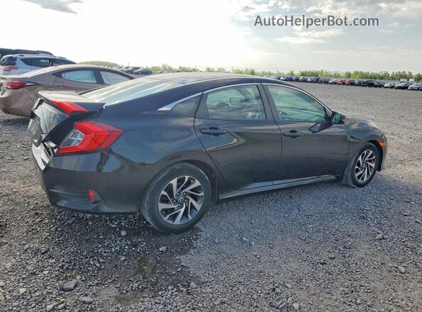 2HGFC2F7XGH018059 2016 HONDA CIVIC Black Задня права чверть