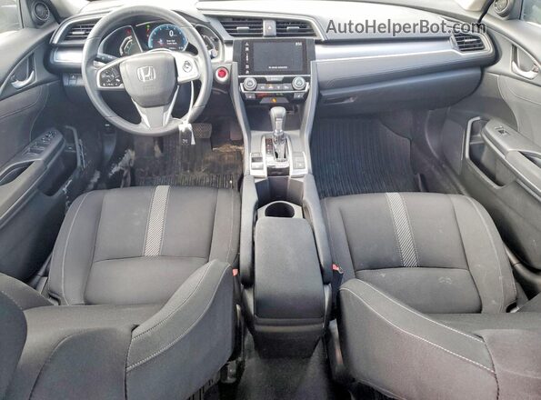 2HGFC2F7XGH018059 2016 HONDA CIVIC Black Вид панелі приладів