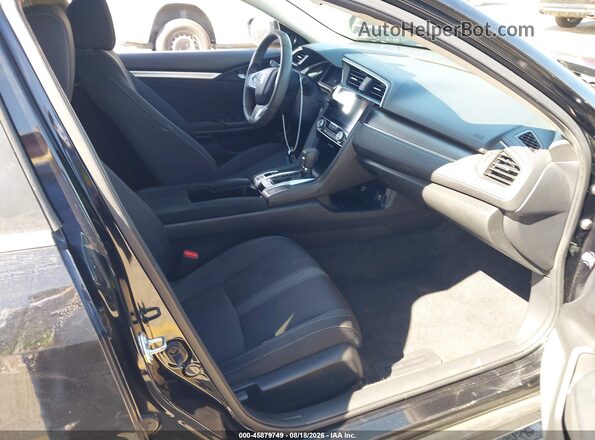 2HGFC2F7XGH504595 2016 HONDA CIVIC Black Front interior view