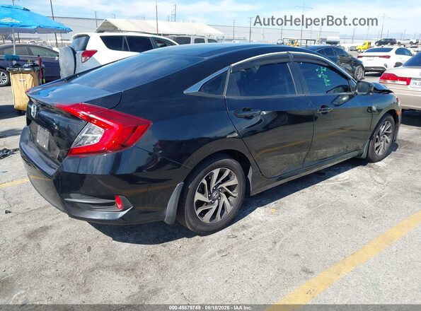 2HGFC2F7XGH504595 2016 HONDA CIVIC Black Rear right