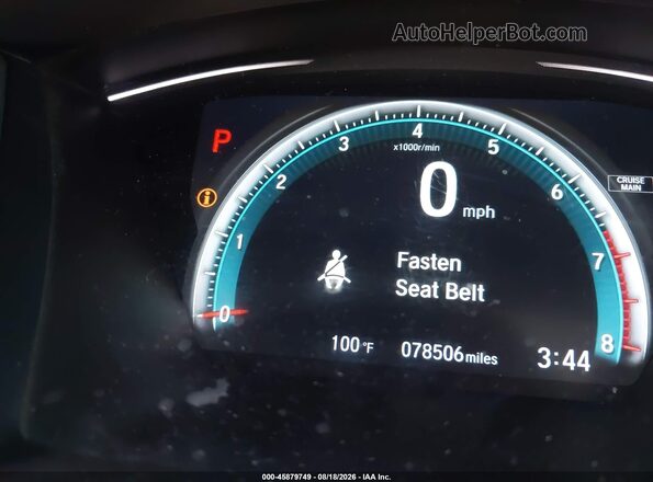 2HGFC2F7XGH504595 2016 HONDA CIVIC Black 