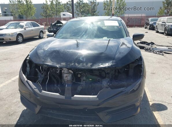 2HGFC2F7XGH504595 2016 HONDA CIVIC Black Rear interior view
