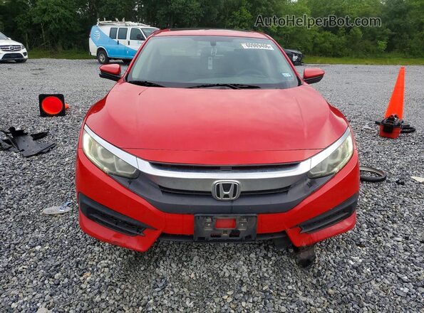 2HGFC2F7XGH556678 2016 HONDA CIVIC Red წინა ხედი