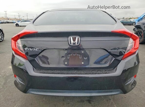 2HGFC2F7XGH561346 2016 HONDA CIVIC Black უკანა ხედი