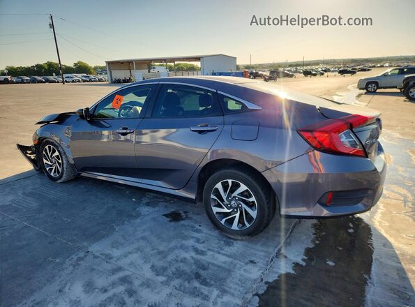 2HGFC2F7XGH574789 2016 HONDA CIVIC Серый Задняя левая четверть
