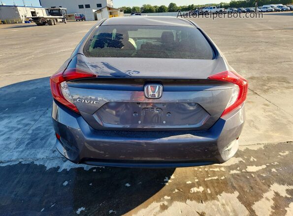 2HGFC2F7XGH574789 2016 HONDA CIVIC Серый Вид сзади
