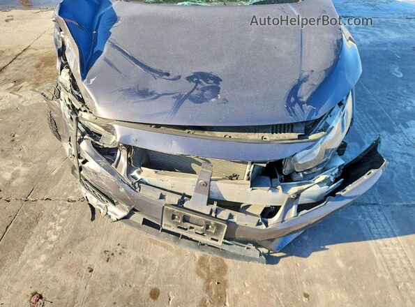 2HGFC2F7XGH574789 2016 HONDA CIVIC Серый Вид задней части салона