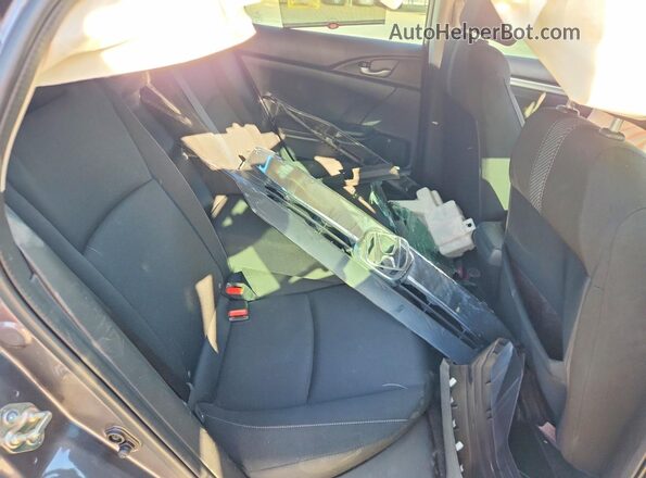 2HGFC2F7XGH574789 2016 HONDA CIVIC Серый Вид задних сидений