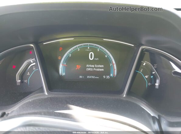 2HGFC2F7XHH542541 2017 HONDA CIVIC Gray Հետևի նստատեղերի տեսք