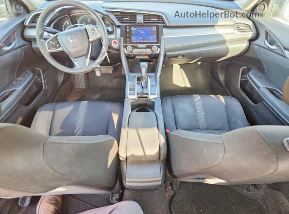 2HGFC2F7XJH544392 2018 HONDA CIVIC Gray Вид панелі приладів
